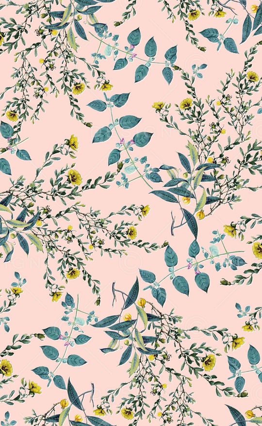 绿植树叶印花华亿平台图片