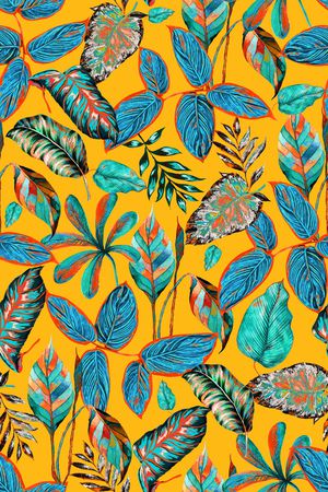 植物印花华亿平台图片