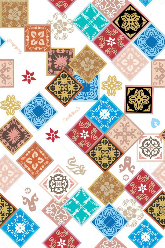 手绘花卉印花华亿平台图片