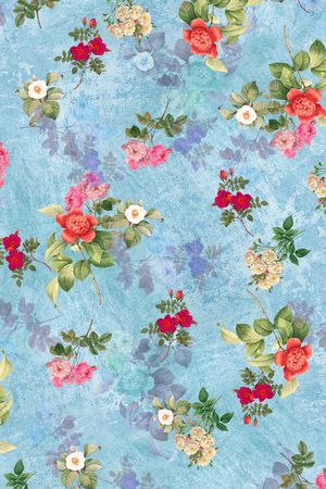 小碎花印花华亿平台图片