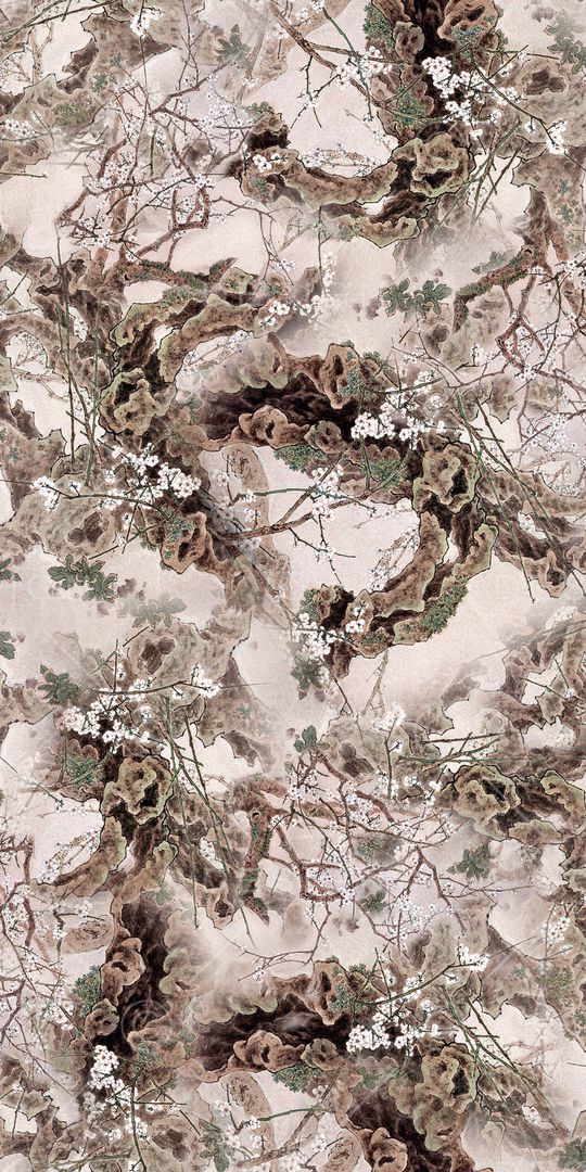 梅花印花华亿平台图片