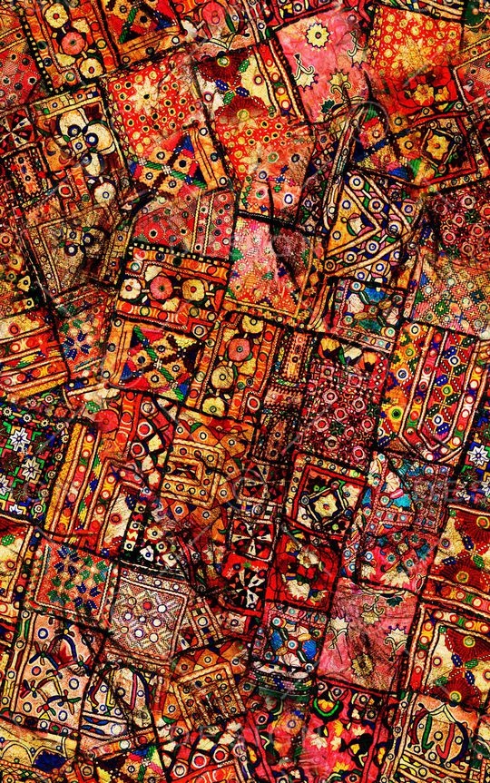 民族风印花华亿平台图片