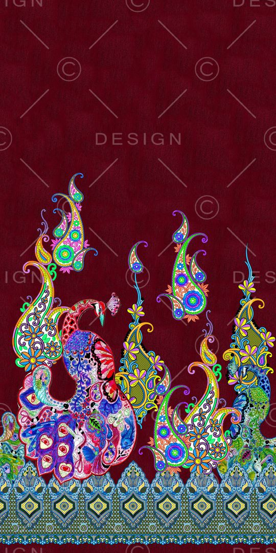 民族风印花华亿平台图片