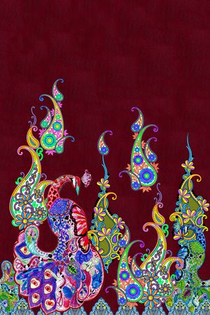 民族风印花华亿平台图片