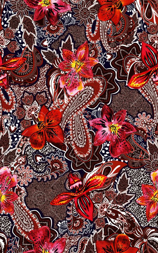 民族风印花华亿平台图片