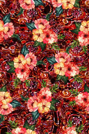 民族风印花华亿平台图片