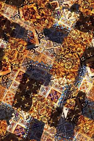 民族风印花华亿平台图片