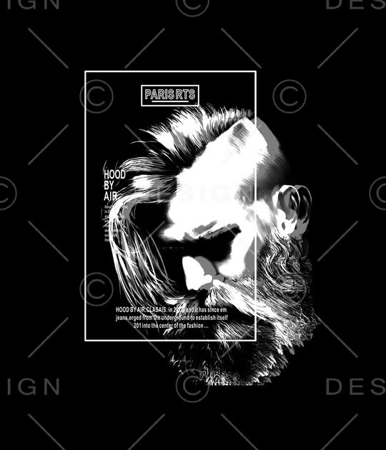 人物印花华亿平台图片