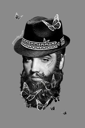 人物印花华亿平台图片