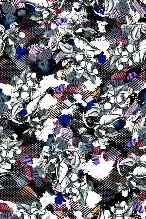 民族风印花华亿平台图片