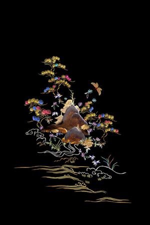 定位花印花华亿平台图片