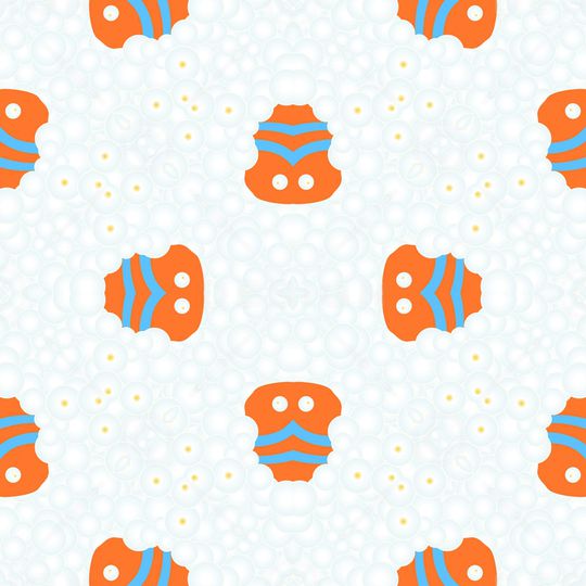 卡通动物印花华亿平台图片