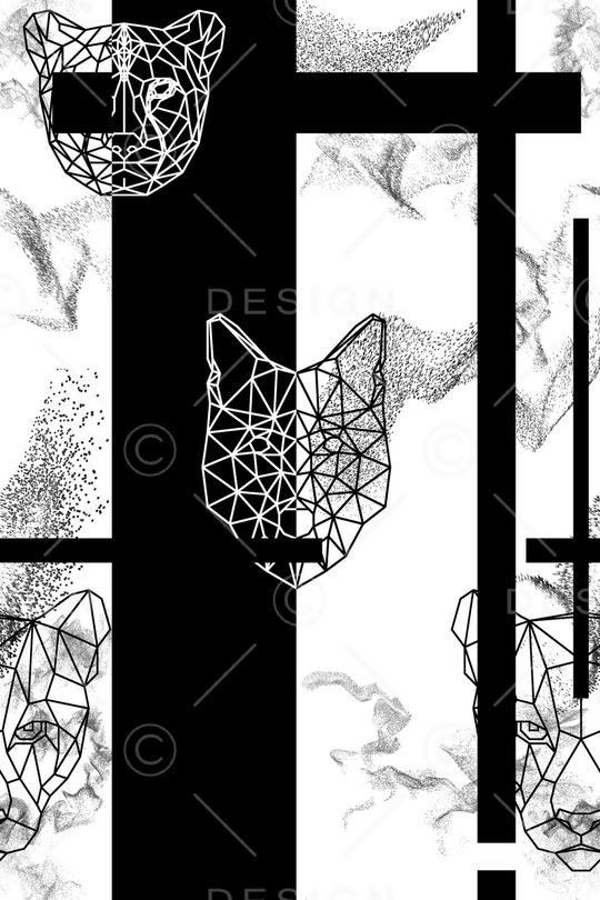 抽象印花华亿平台图片