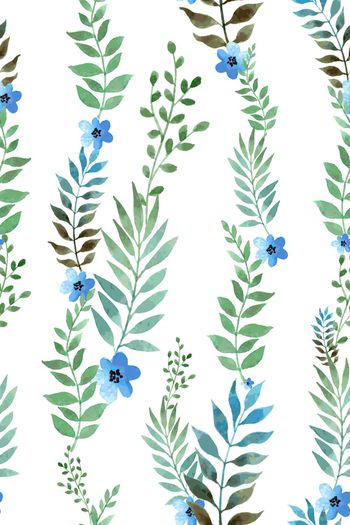 绿植树叶印花华亿平台图片