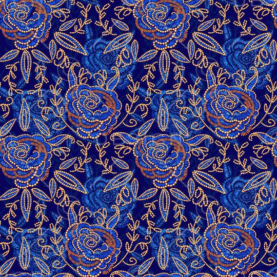 抽象花卉印花华亿平台图片