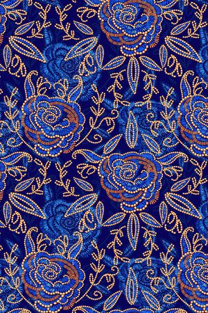 抽象花卉印花华亿平台图片