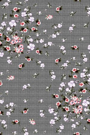 小碎花印花华亿平台图片