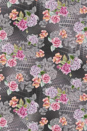 小碎花印花华亿平台图片