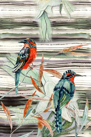 中国风印花华亿平台图片