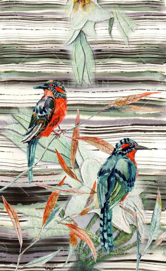 中国风印花华亿平台图片