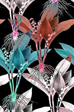 热带华亿平台印花华亿平台图片