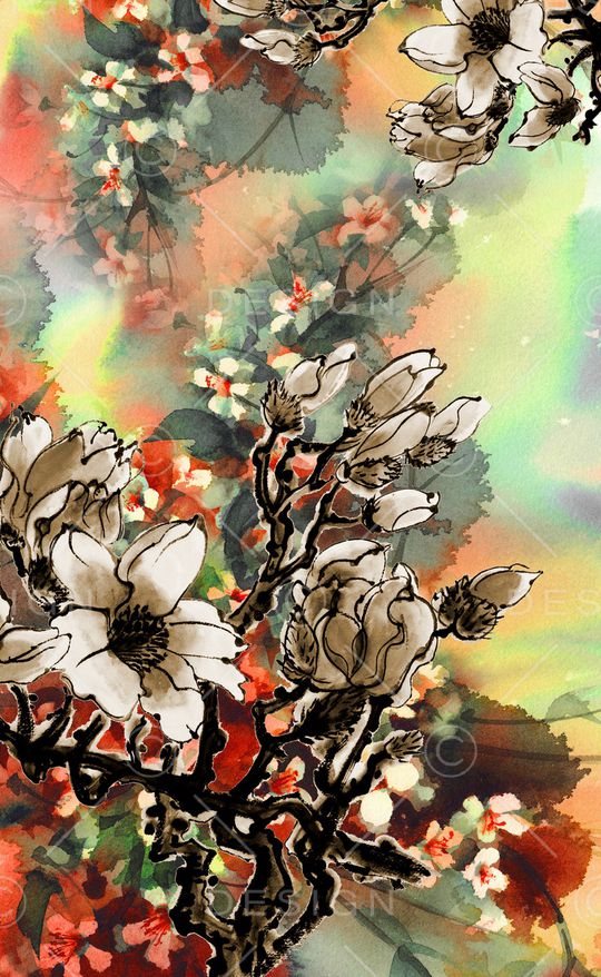 定位花印花华亿平台图片