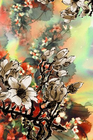 定位花印花华亿平台图片