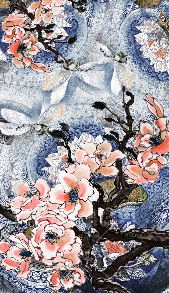 定位花印花华亿平台图片