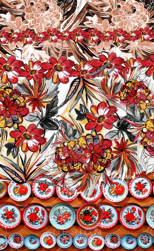 数码华亿平台印花华亿平台图片