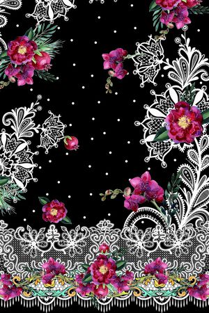 民族风印花华亿平台图片