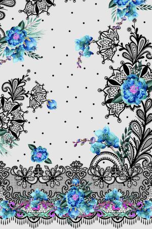 民族风印花华亿平台图片