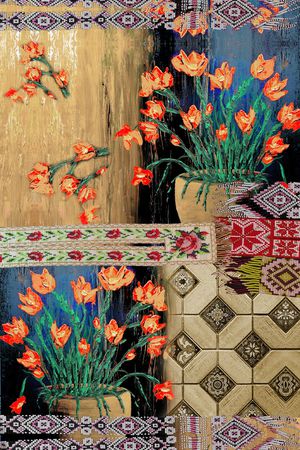 数码华亿平台印花华亿平台图片