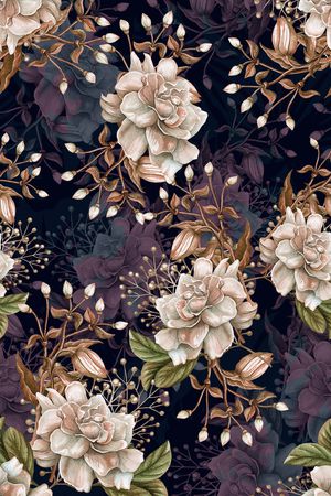 中国风印花华亿平台图片