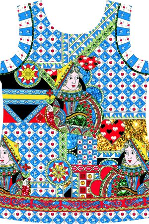 抽象印花华亿平台图片