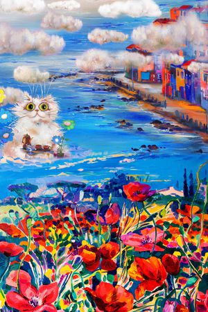 油画华亿平台印花华亿平台图片