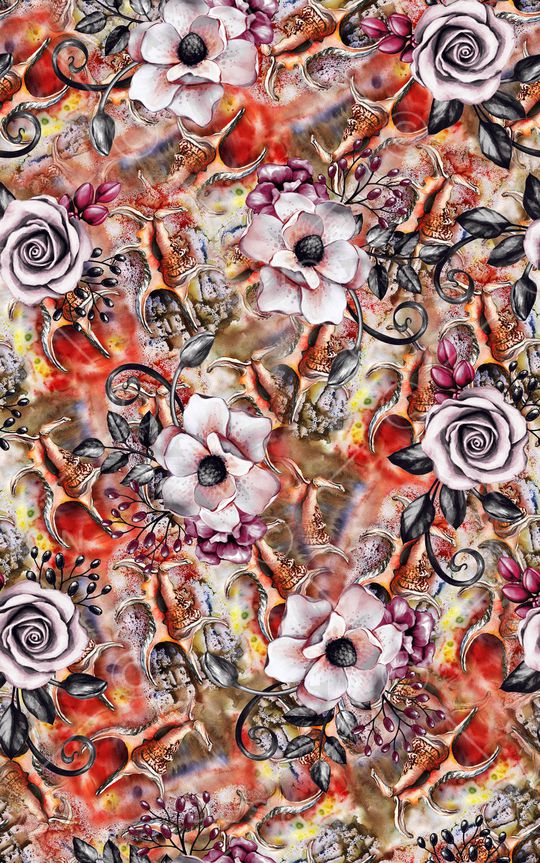 民族风印花华亿平台图片