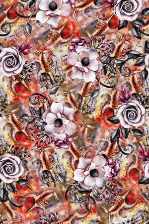 民族风印花华亿平台图片