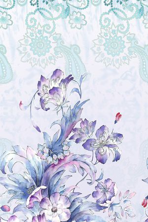 春夏华亿平台印花华亿平台图片