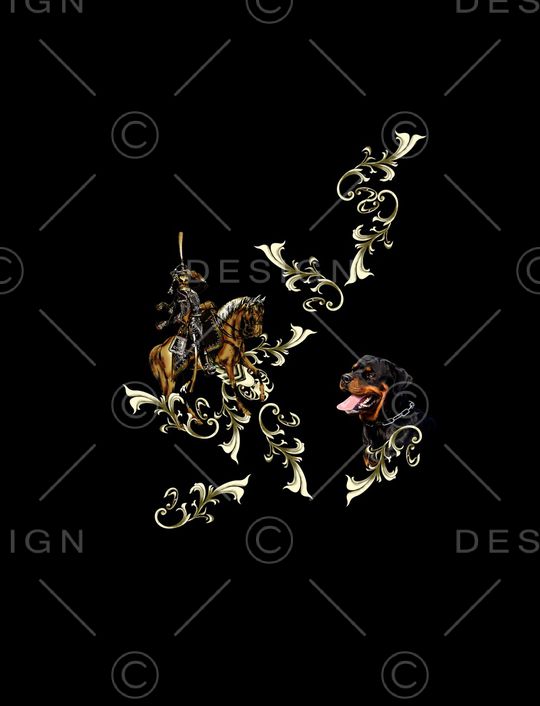 动物花卉印花华亿平台图片