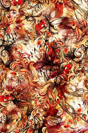 民族风印花华亿平台图片